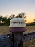 Toledo Hat Co. — Cream / Brown T-Wing